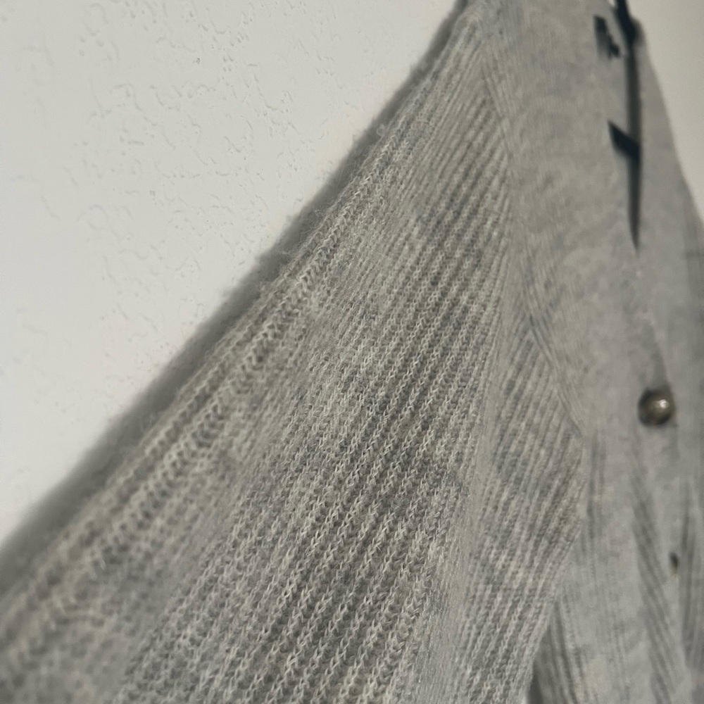 Quince baby alpaca wool cropped cardigan - Picture 8 of 12